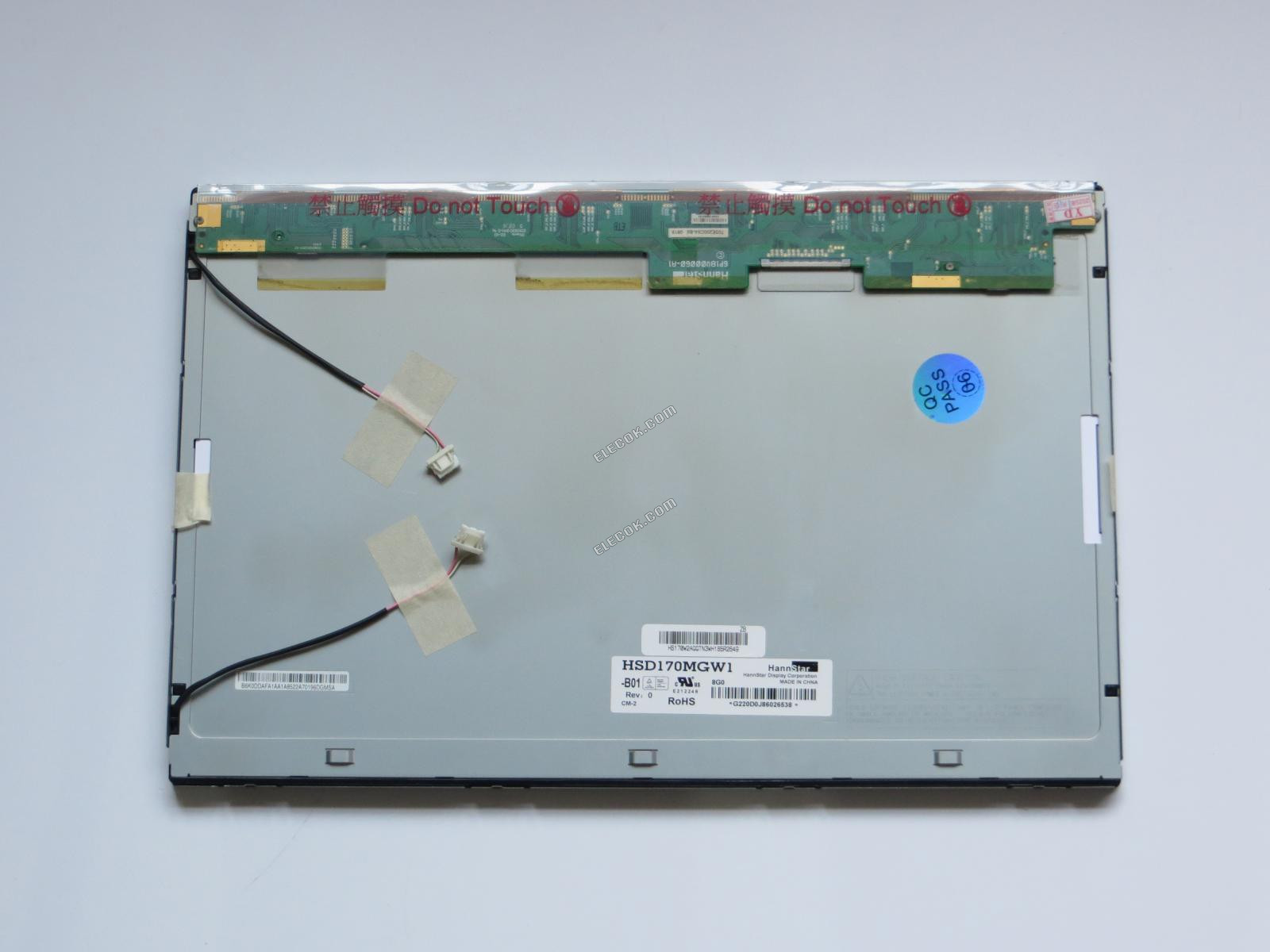HSD170MGW1-B01 HANNSTAR 17.0" LCD-Panel 