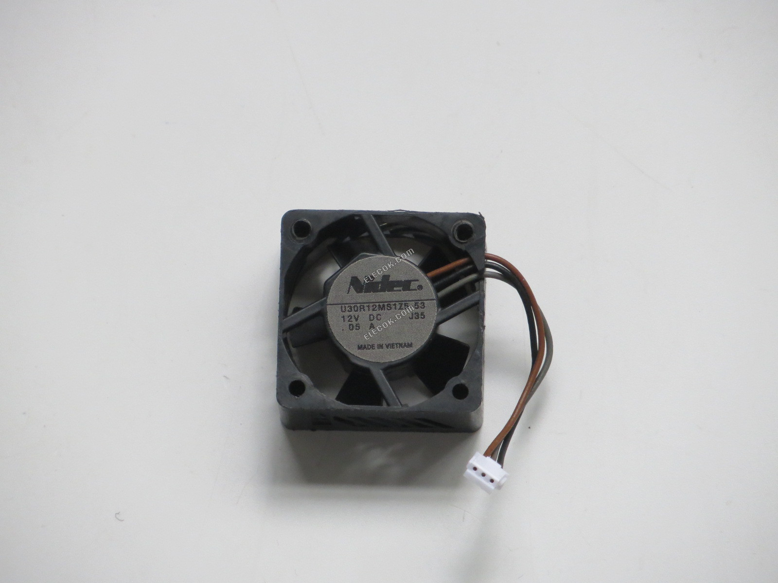 Nidec U30R12MS1Z5-53 12V 0,05A 3 καλώδια ανεμιστήρας ψύξης 