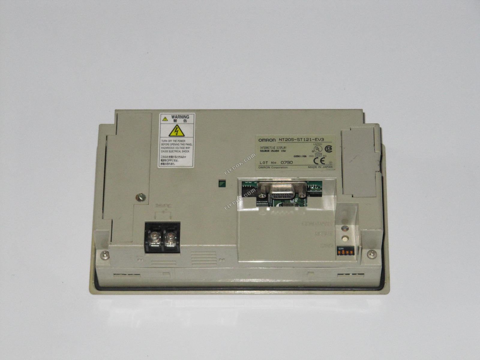OMRON NT20S-ST121-EV3 HMI, used