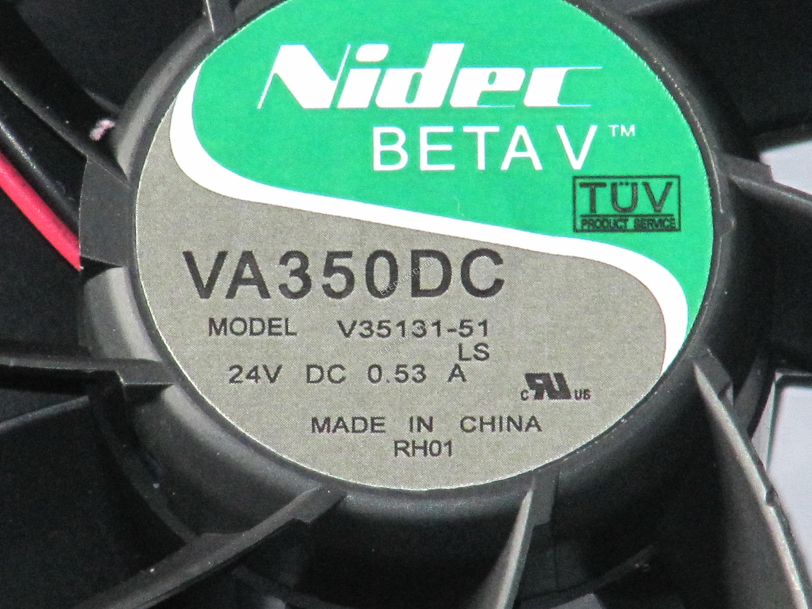 Nidec V35131-51 24V 0.53A 2선 냉각 팬 