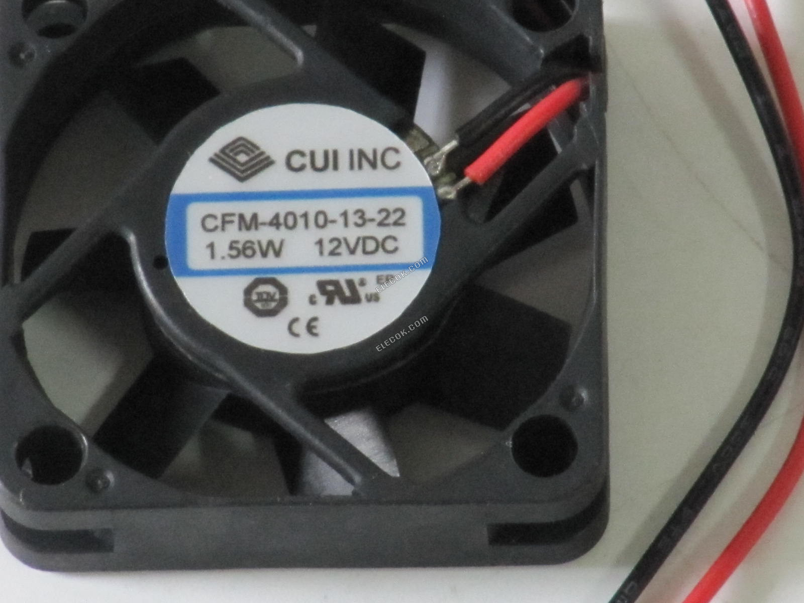CUI CFM-4010-13-22 DC Fans DC Fan 10CFM 1.56W 12V 40x40mmAR/TS/PWM Replacement