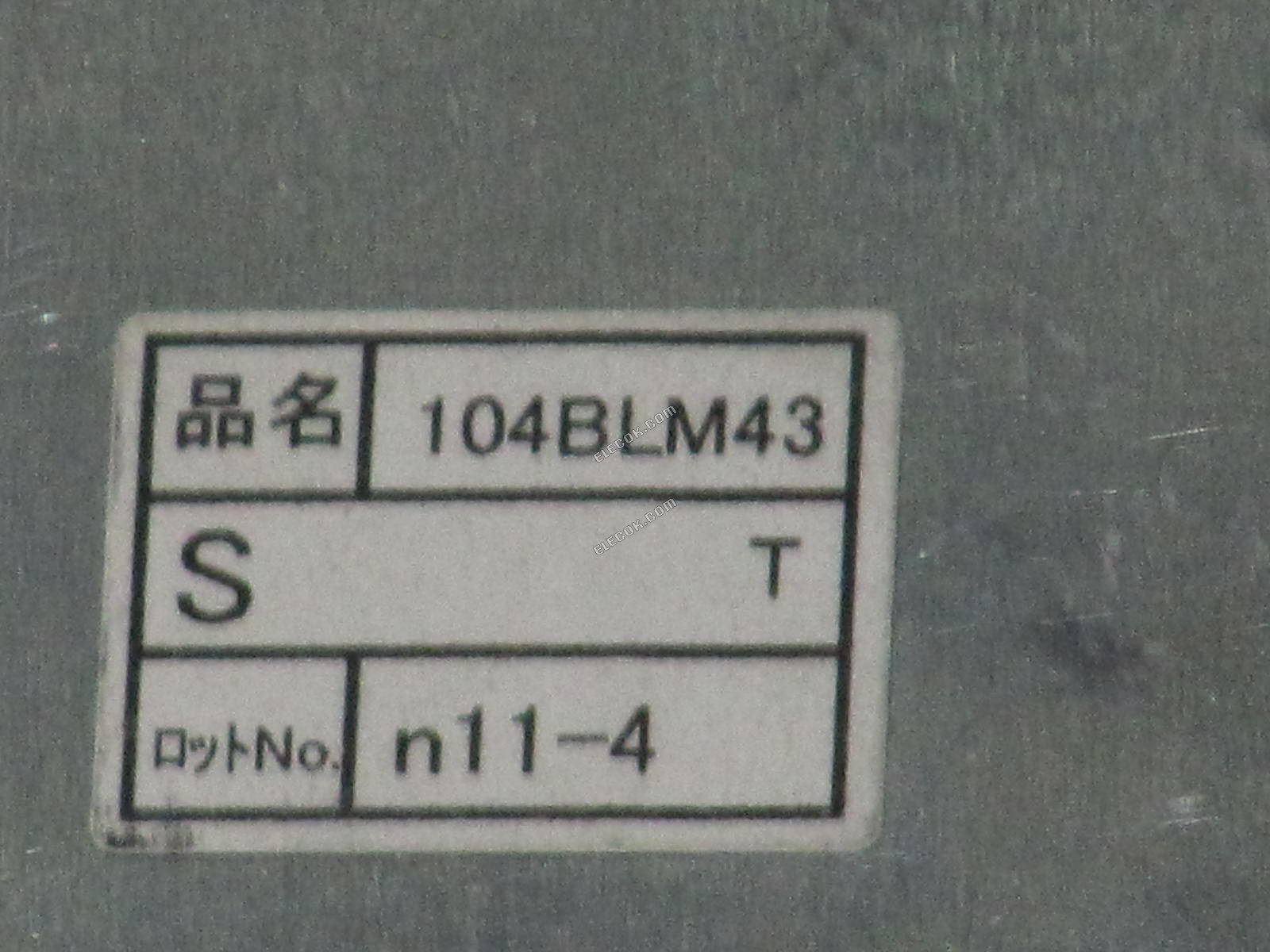 104BLM43 NEC second-hand/ gebruikt 