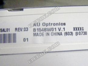 B154SW01 V1 AUO 15.4" A-si TFT-LCD Panel 