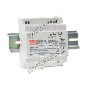 DR-60-15 60W 15V4A Output Class II DIN Rail Mount Switching Power Supply Meanwell,substitute