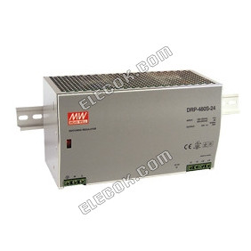 DRP-480S-24 24V20A DIN rail mounting with PFC Switching Power Supply Meanwell