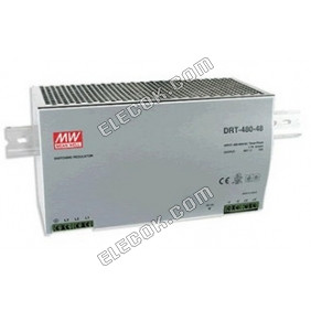 DRT-480-24 480W 24V20A three-phase input DIN rail power supply with PFC