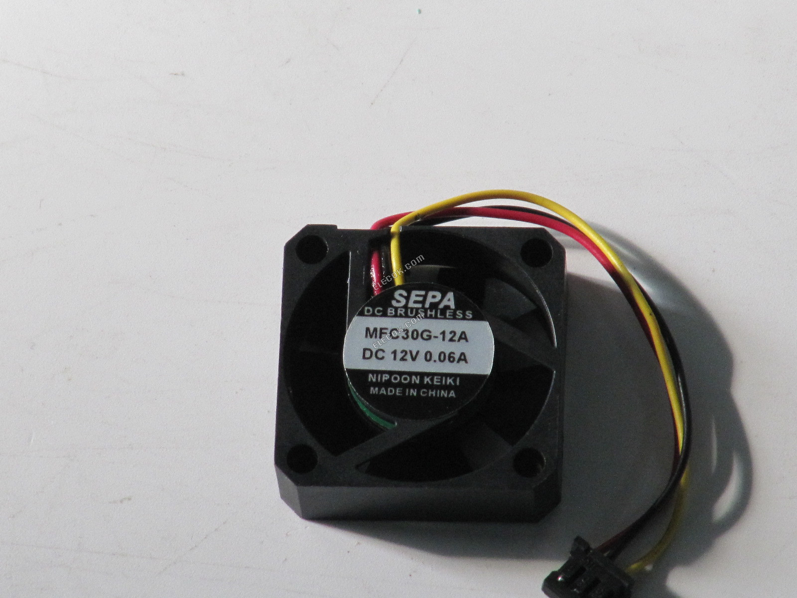 SEPA MFC30G-12A DC12V 0.06A 3wires Cooling Fan 