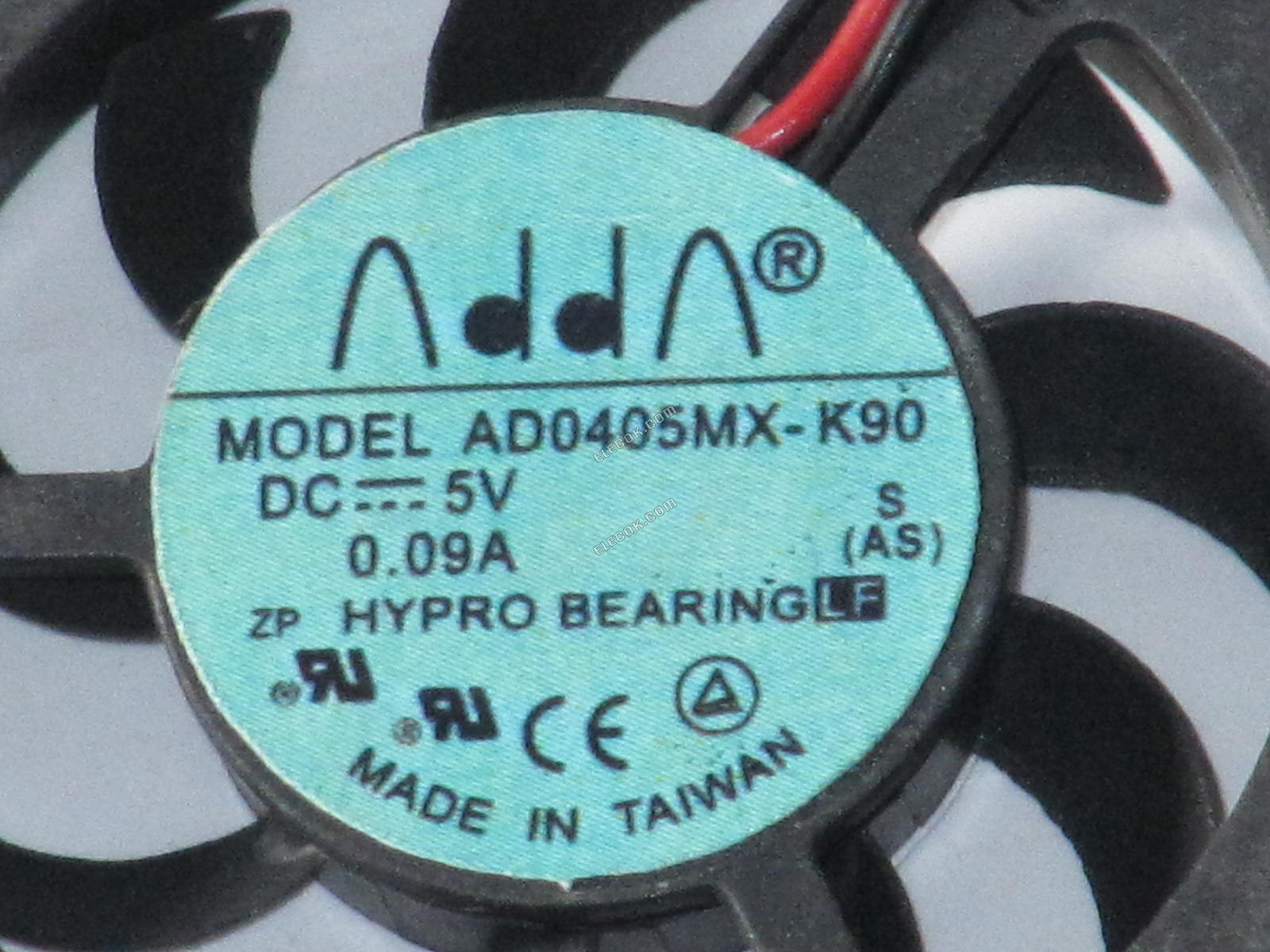 ADDA AD0405MX-K90-LF DC Fans 40mm 5VDC 5.2CFM 