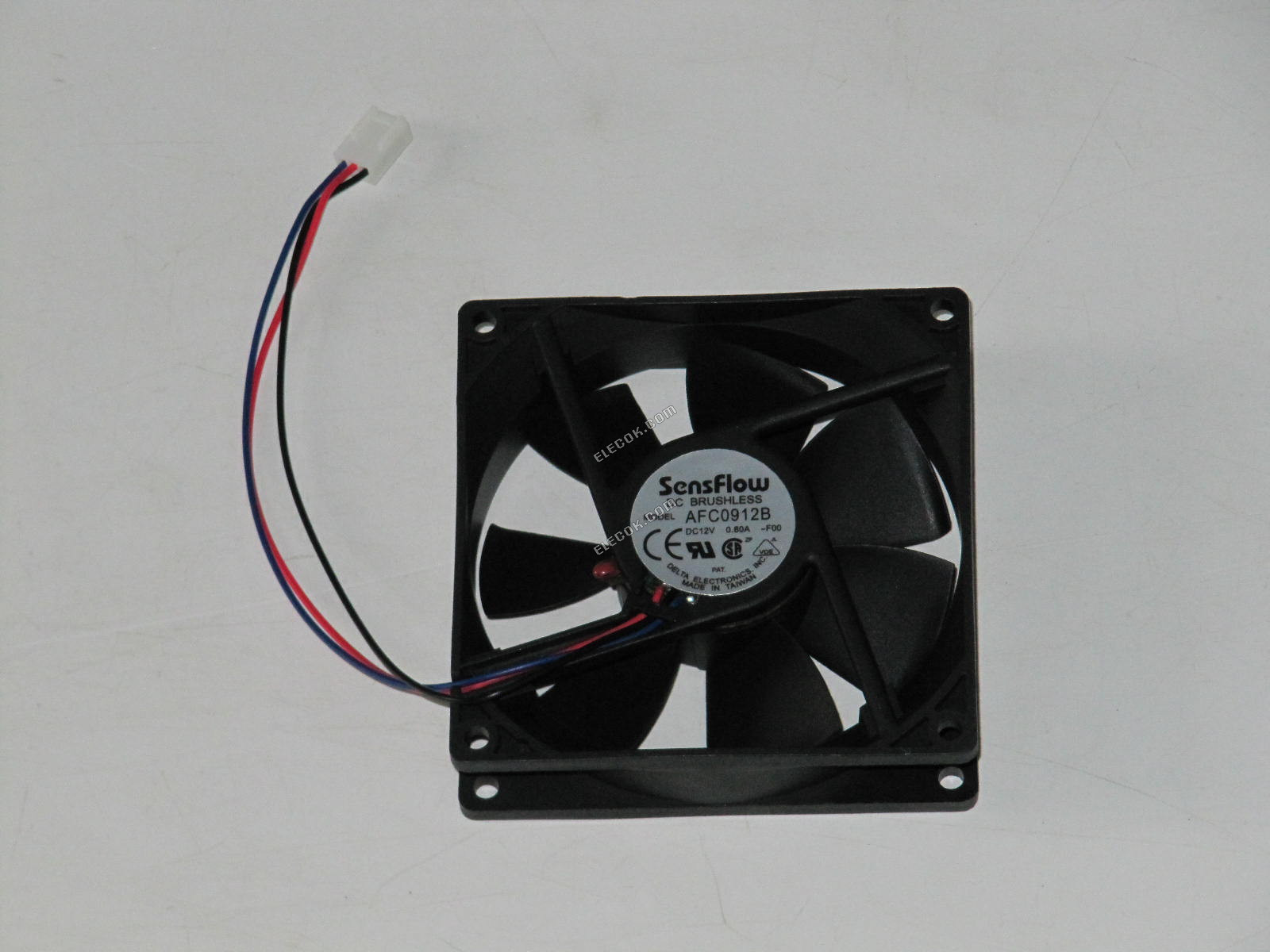 DELTA AFC0912B-F00 12V 0.60A 3 καλώδια ανεμιστήρας ψύξης 