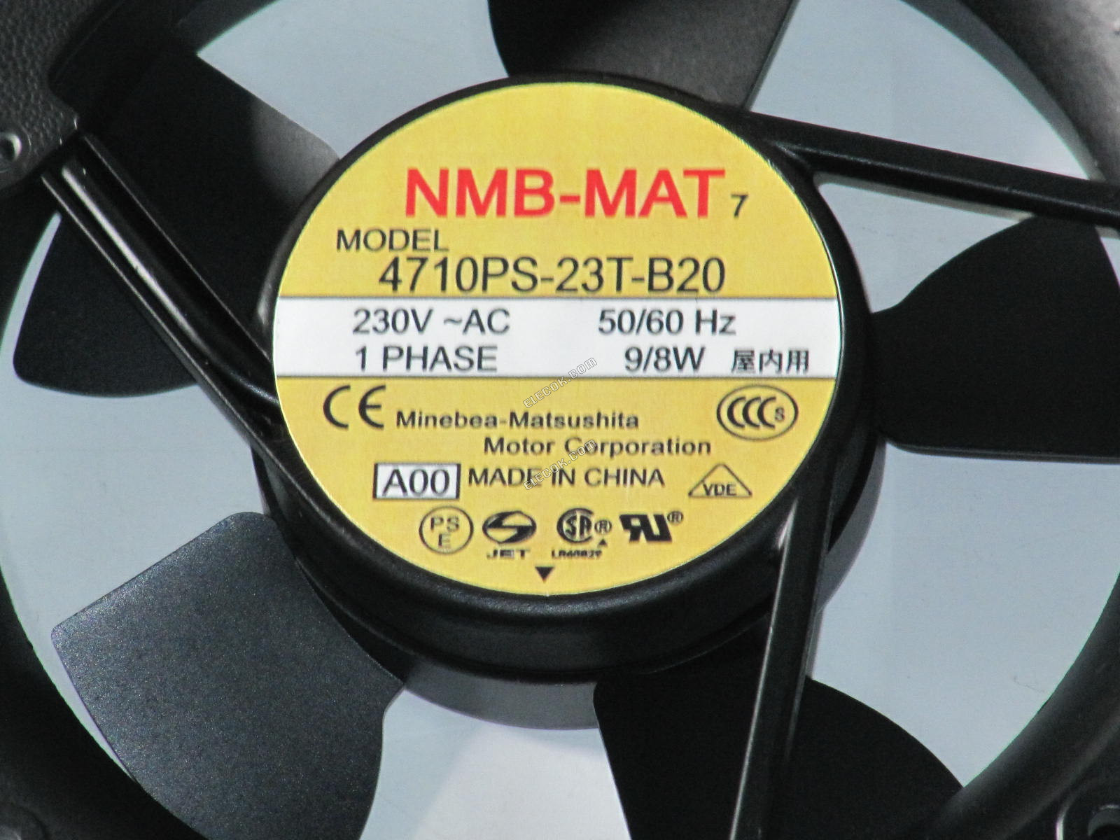 NMB 4710PS-23T-B20 230V 9/8W Cooling Fan 