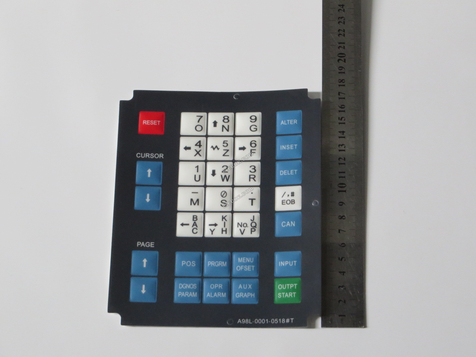 New FANUC Membrane Operator Keypad keysheet A98L-0001-0518#T 