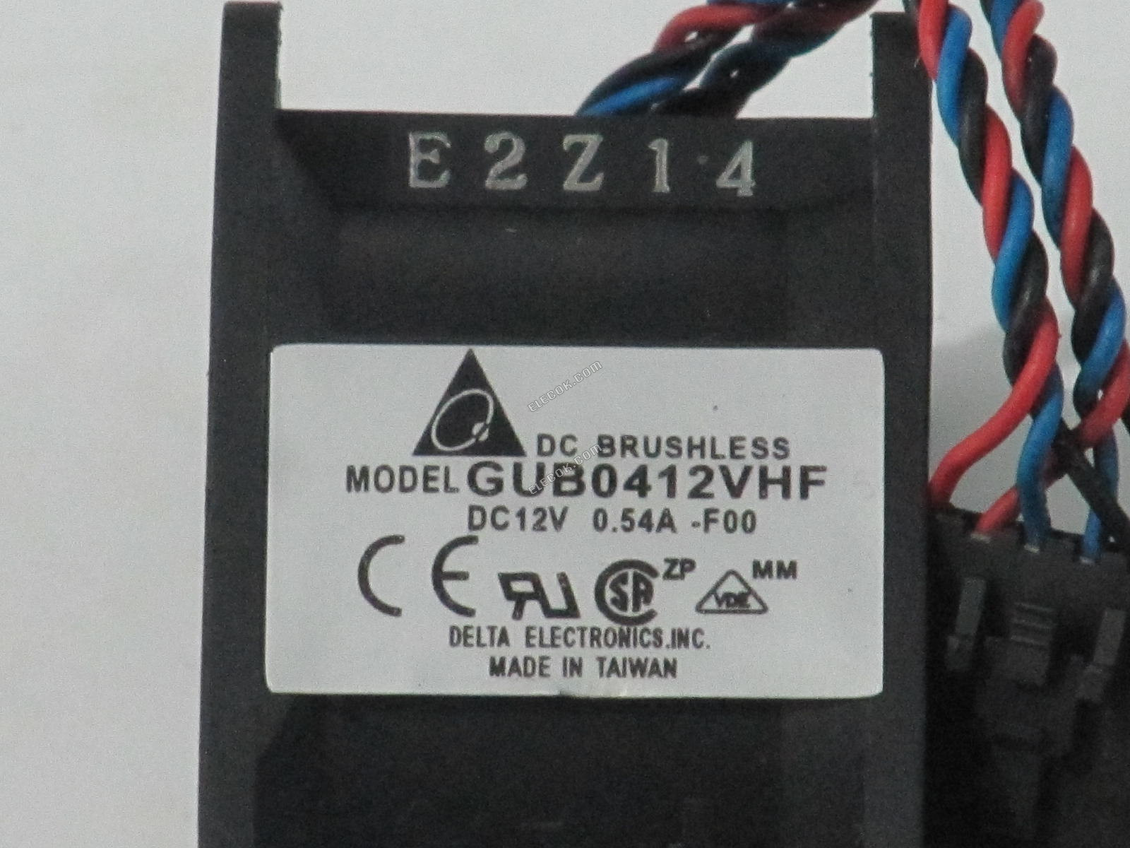 DELTA GUB0412VHF 12V 0.54A DELL PE1650 Cooling refurbished 