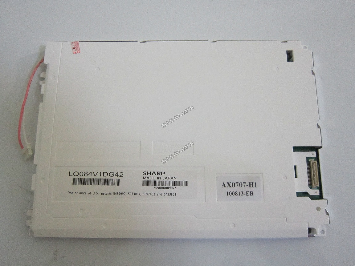 LQ084V1DG42 SHARP 8,4" a-Si TFT-LCD Panel usado 