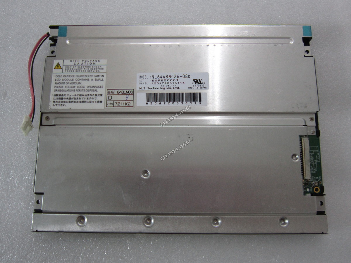 NL6448BC26-08D NEC LCD 패널, 중고 