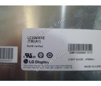LC220WXE-TBA1 Lg Display 21.6" A-si TFT-LCD Panel used 