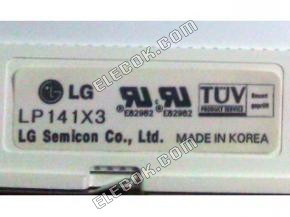 LP141X3 LG Electronics 14,1" a-Si TFT-LCD Panel 