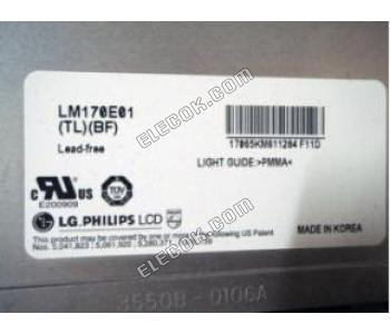 LM170E01-TLBF Lg.philips Lcd 17.0" A-si TFT-LCD Panel 