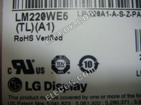 LM220WE5-TLA1 LG Display 22.0" a-Si TFT-LCD Painel 