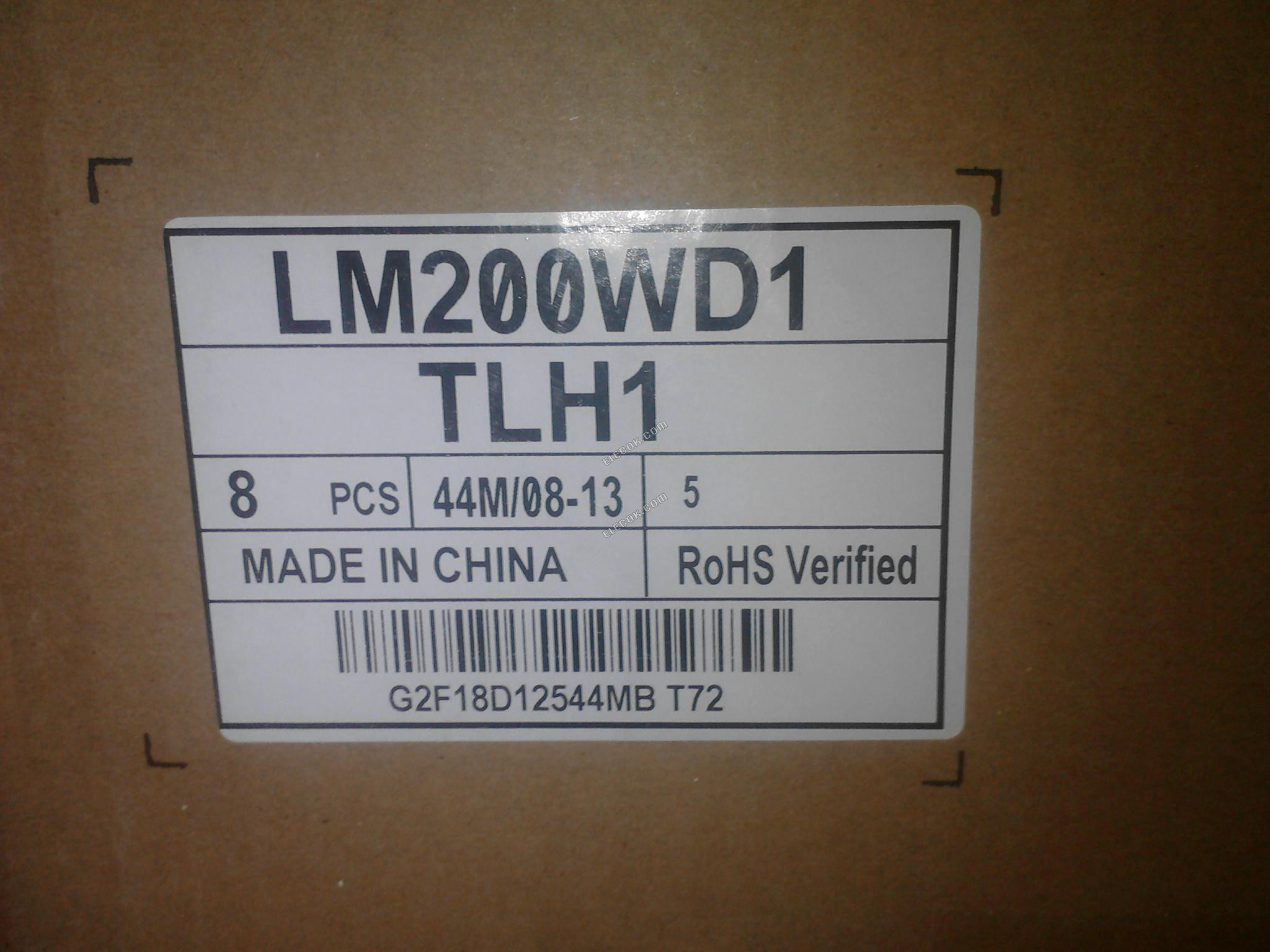 LM200WD1-TLH1 LG 20.0" Panneau LCD 