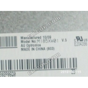 M185XW01 V5 AUO 18,5" a-Si TFT-LCD Panel 