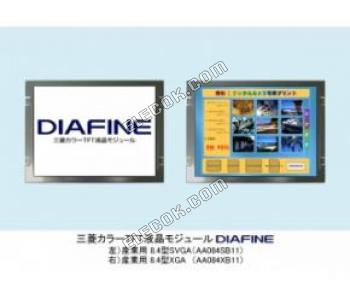 AA084SB11 Mitsubishi 8.4" a-Si TFT-LCD Panel 
