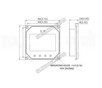 REMOTE METER MT-2 TIL CONTROLLER EPIPC-COM 