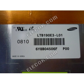 LTB190E3-L01 SAMSUNG 19.0" A-si TFT-LCD Panel 90% new second-hand/used 