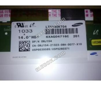 LTN140KT04-201 SAMSUNG 14.0" A-si TFT-LCD Panel 