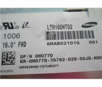 LTN160HT02-001 SAMSUNG 16.0" A-si TFT-LCD Panel 