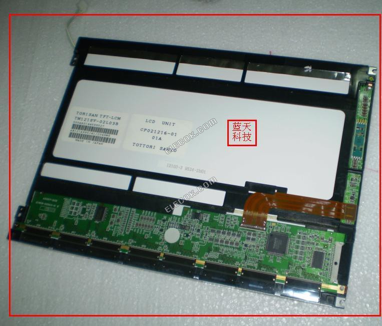 TM121SV-02L03 TORISAN 12,1" a-Si TFT-LCD πάνελ 