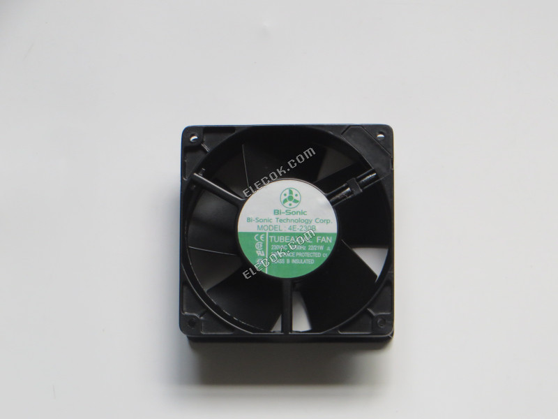 Ventola Di Raffreddamento In Metallo Bi-Sonic 4E-230B 02 - 120x120x38 Mm, 230V, 22W, 2700 RPM