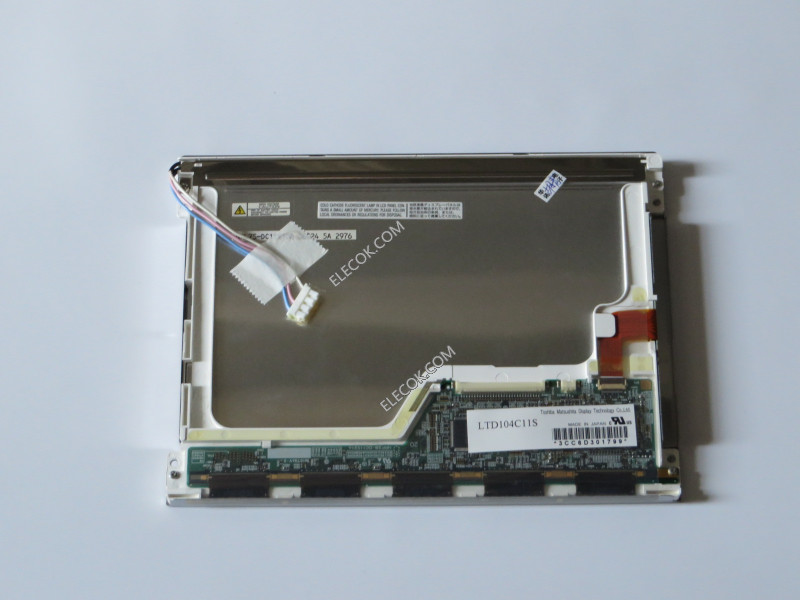 LTD104C11S 10,4" a-Si TFT-LCD Panel para Toshiba Matsushita usado 