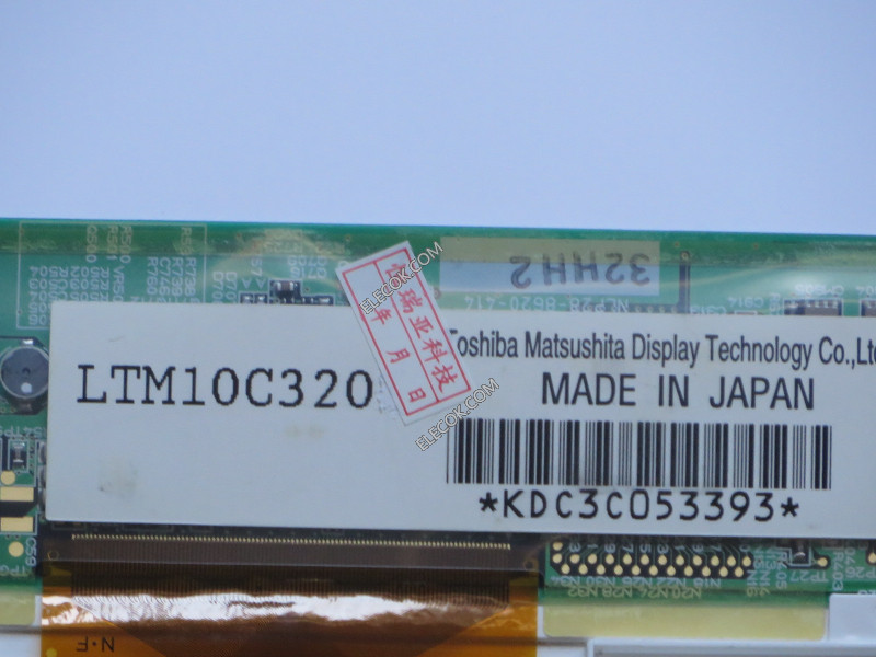 LTM10C320 10,4" Panel para TOSHIBA 