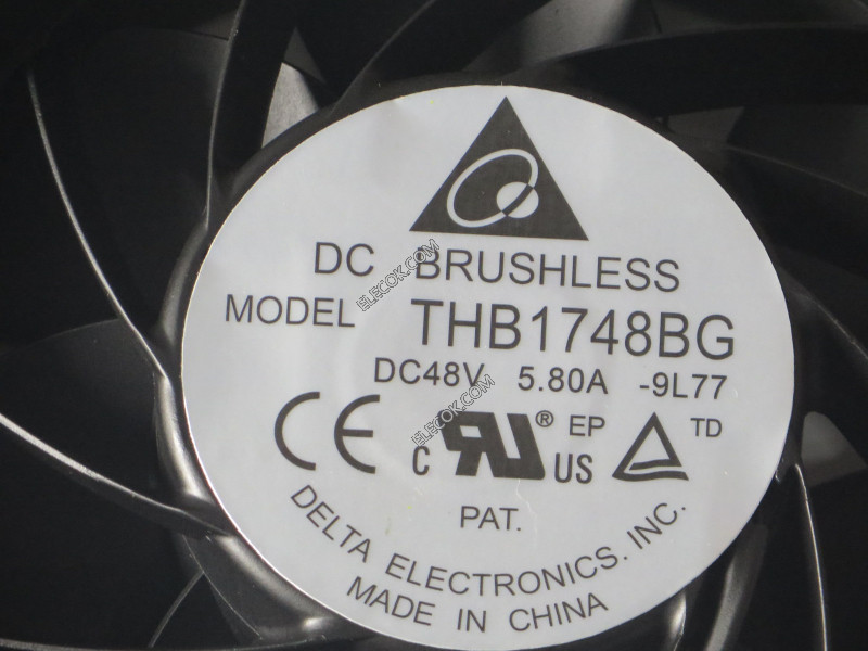 DELTA THB1748BG -9L77 48V 5.80A 4wires Cooling Fan without connector