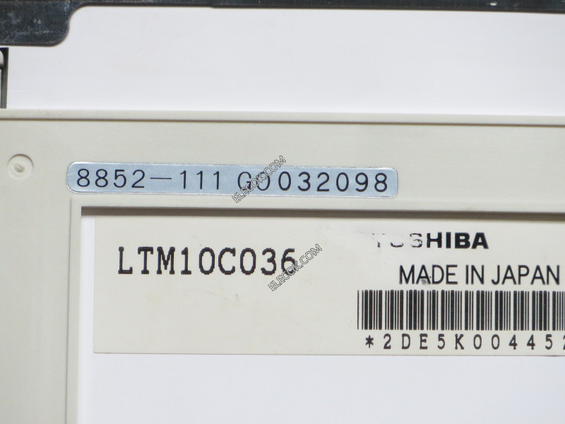 LTM10C036 TOSHIBA 10" LCD 두번째 손 