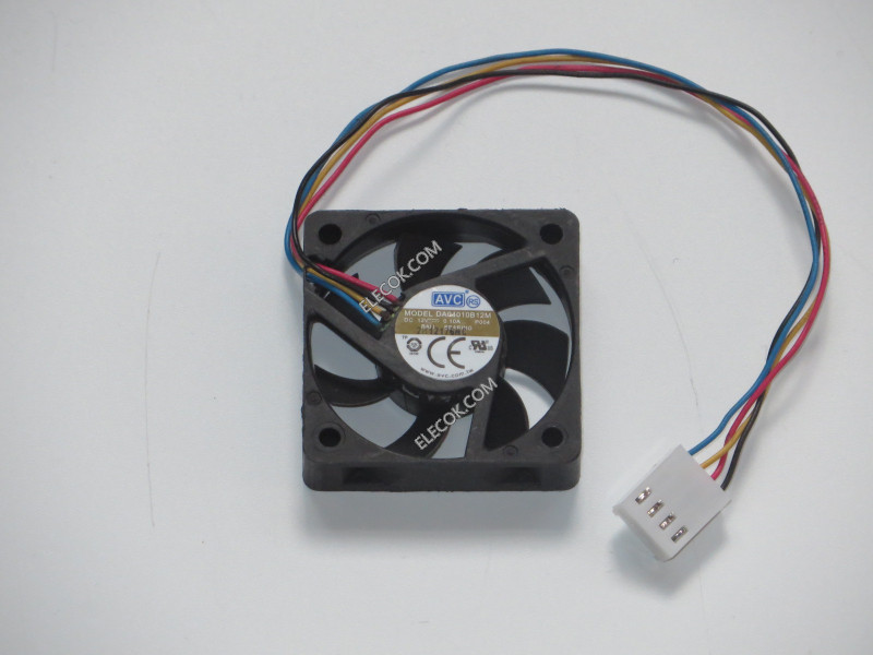 AVC DA04010B12M P004 12V 0.10A 4wires cooling fan