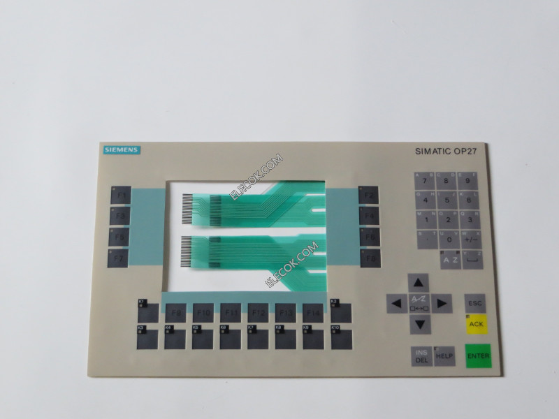 Siemens OP27 6AV3627-1JK00-0AX0 100% New Membrane Keypad Switch with light (4cables)