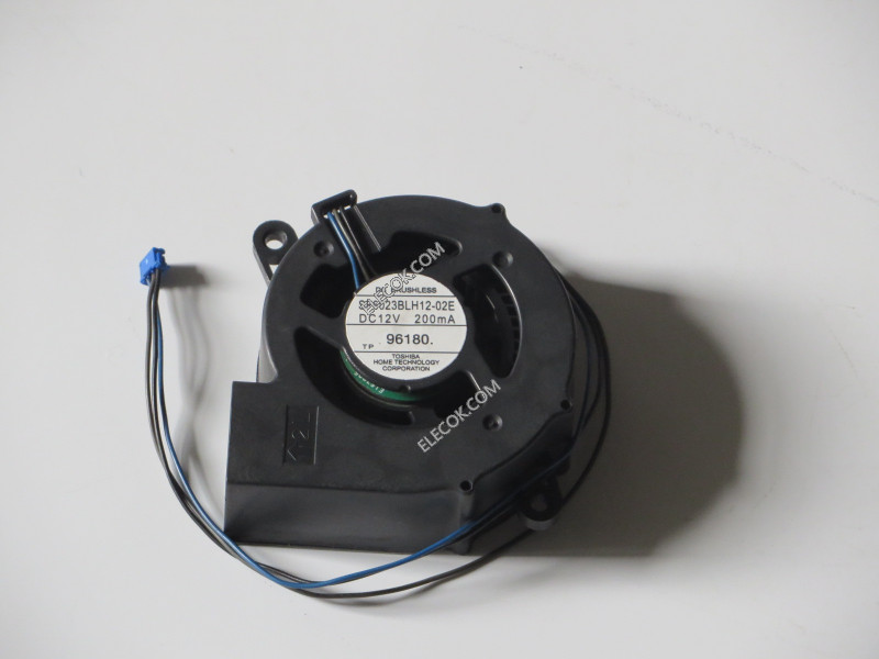 Toshiba SF6023BLH12-02E 12V 200mA 3wires cooling fan 