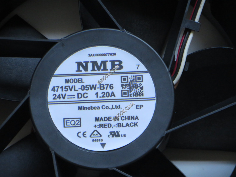 NMB 4715VL-05W-B76 24V 1.20A 4 cable Enfriamiento Ventilador nuevo 