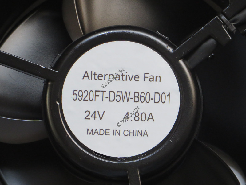 NMB 5920FT-D5W-B60-D01 24V 4.80A 2wires Cooling Fan substitute i refurbished 
