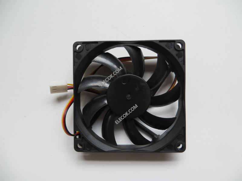 Sanyo 9GA0812H7001 12V  0.09A 1.08W 3wires Cooling Fan, Replacement