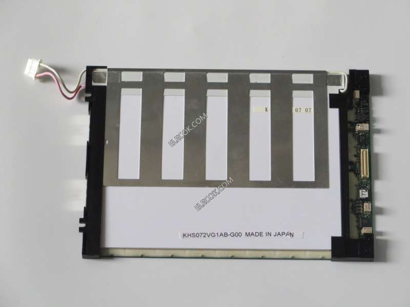 KHS072VG1AB-G00 7,2" CSTN LCD Paneel voor Kyocera gebruikt en origineel 