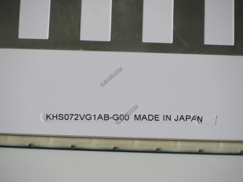 KHS072VG1AB-G00 7,2" CSTN LCD Panel for Kyocera used og original 