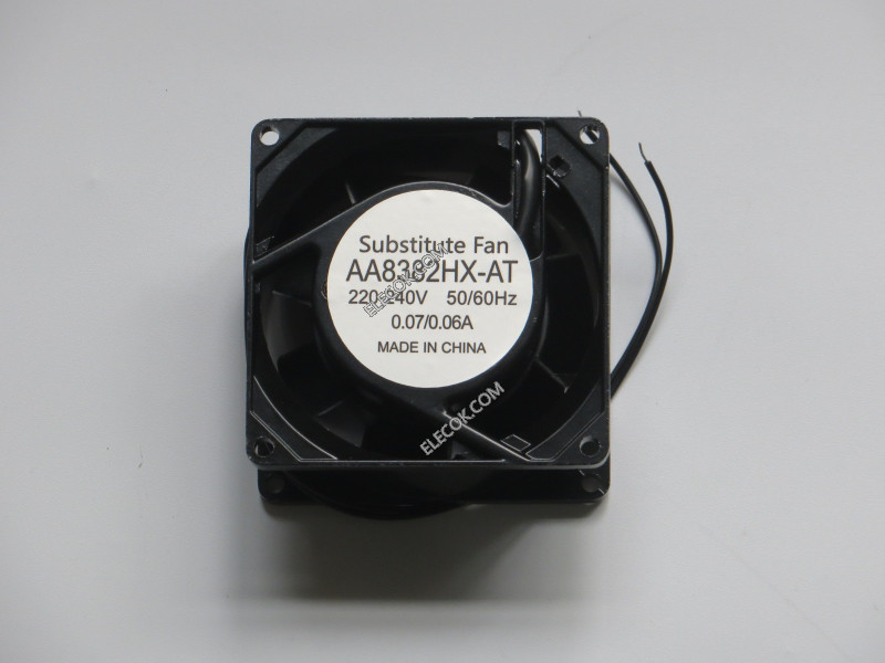 ADDA AA8382HX-AT 220/240V 0.07/0.06A 2wires Cooling Fan, Replacement