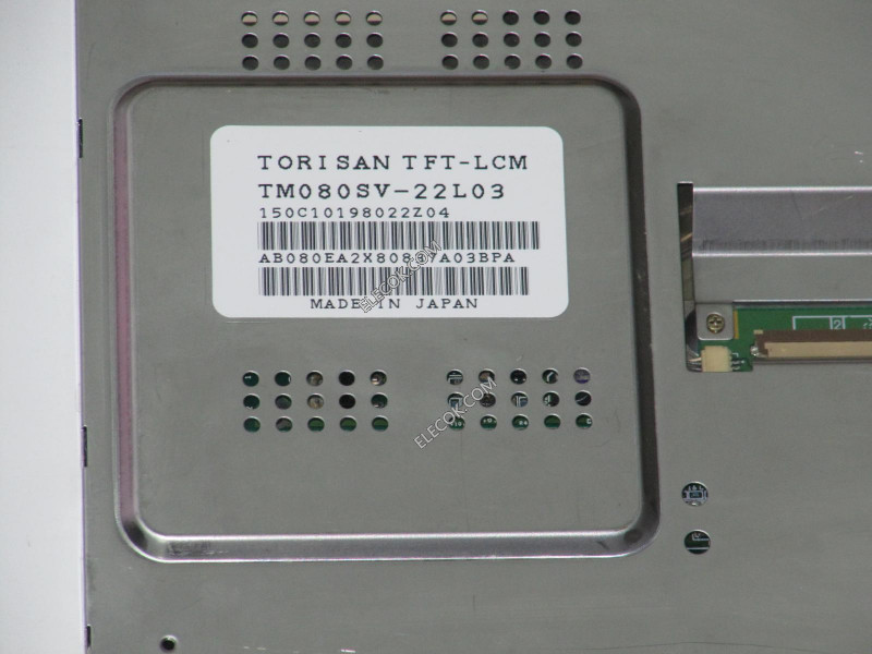 TM080SV-22L03 8.0" a-Si TFT-LCD Panel for TORISAN
