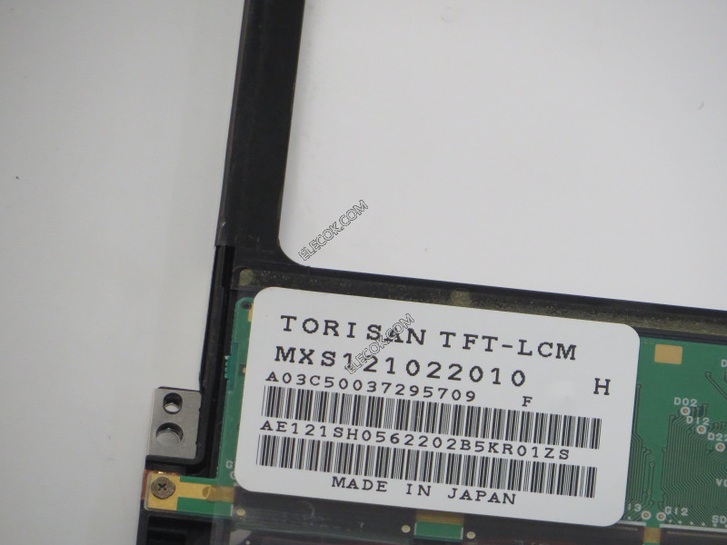 MXS121022010 12,1" a-Si TFT-LCD Panel para TORISAN 
