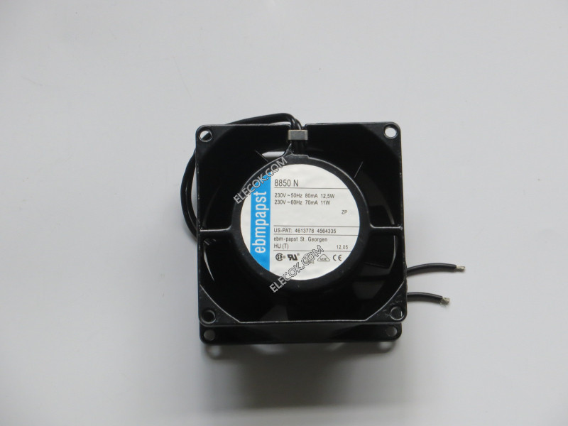 EBM-Papst 8850N 230V 12.5/11W 2wires Cooling Fan