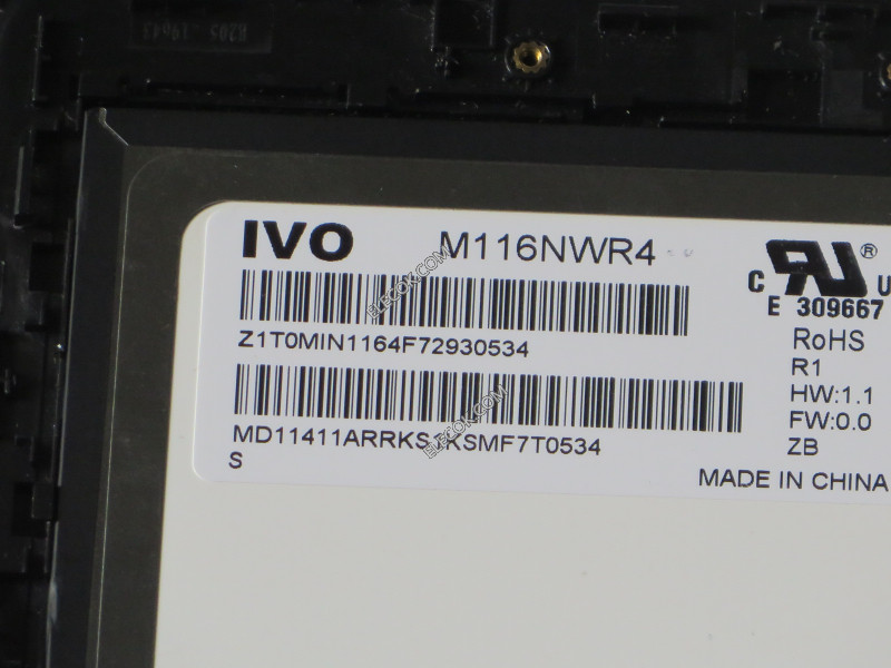 M116NWR4 R1 11,6" a-Si TFT-LCD Tocco Di Vetro Assembly Per asus TP201S 