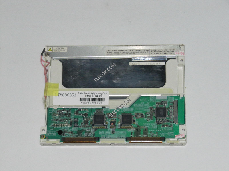LTM08C351 8,4" LTPS TFT-LCD Pannello per Toshiba Matsushita Second-hand 