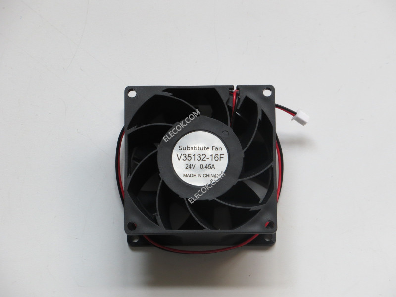 Nidec V35132-16F 24V 0,45A 2wires fan substitute 